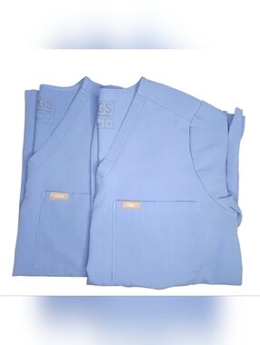 2 Pack--Figs Technical Collection Scrub Tops, Womens Small